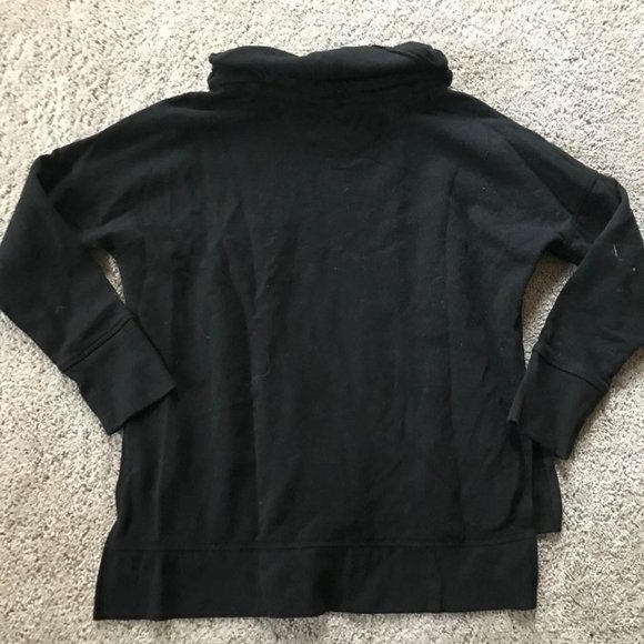 Calvin Klein women’s small black cowl neck sweatshirt - Picture 5 of 6